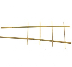 Для огорода Опора (лесенка) бамбуковая двойная, h 105см