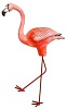 Садовая фигурка Фламинго большой, H 23 см D 15 см