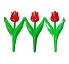 Заборчик "Тюльпан" набор красный