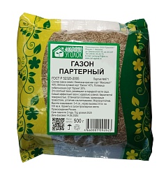 Семена газонных трав, Газон "Партерный", 1 кг, Зеленый уголок
