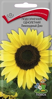 Семена овощей, Подсолнечник (декоративный) однолетний Лимонадный Джо, 0,3гр, ПОИСК