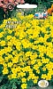 Семена цветов, Бархатцы или тагетес Лулу узколистный, лимонно-желтый Евро, 0,1 гр, Седек