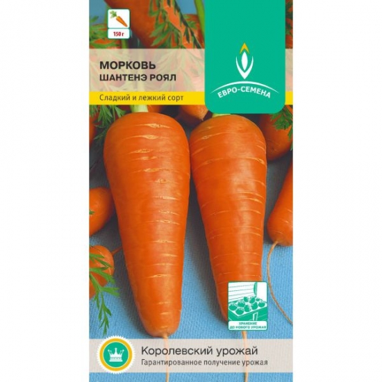 Семена овощей, Морковь Шантенэ Роял, 2гр, ЕВРО-СЕМЕНА