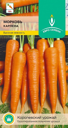 Морковь Карлена цветной пакет 1 гр Евро-семена