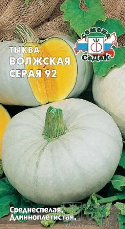 Тыква Волжская серая 92 Евро, 2 гр Седек