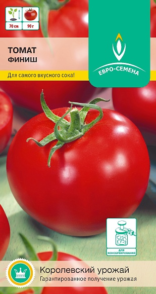 Семена овощей, Томат низкорослый Финиш, 0,1 гр, Евро-семена