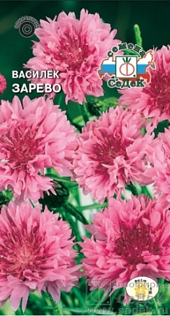 Василек Зарево густо-розовый Евро, 0,5 гр Седек