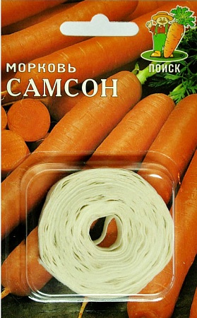 Морковь Лента Самсон цветной пакет 8м Поиск